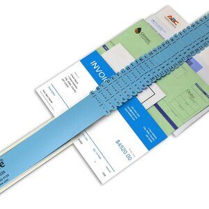 Elegant Blue All-Purpose Document Sorter, 31 Tabs for Efficient Organization